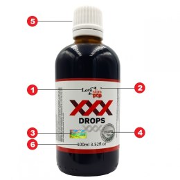 MOCNE KROPLE PODNIECAJĄCE XXX DROPS 100ml HISZPAŃSKA MUCHA LoveStim