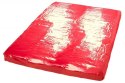 Vinyl Bed Sheet red 200x230cm Boss of toys