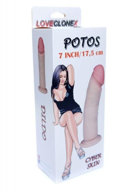 Dildo-POTOS-LOVECLONEX 7"" Boss of toys