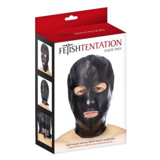 Maska na całą głowę z otworem na oczy i usta Fetish Tentation