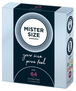 Mister Size 64mm pack of 3 Boss of toys