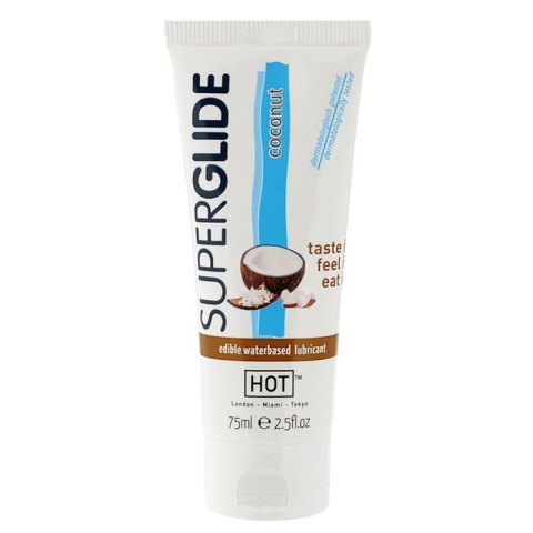 Żel-HOT Superglide COCONUT- 75ml edible lubricant waterbased Boss of toys