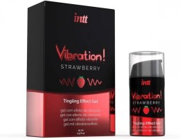 Żel-VIBRATION STRAWBERRY 15 ml Boss of toys
