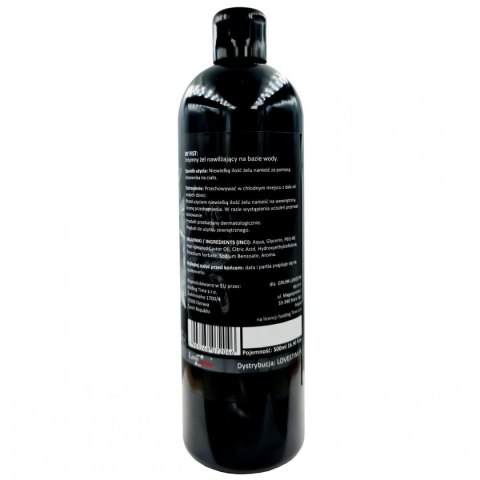Gęsty wodny żel do mocnego fistingu 500ml LoveStim