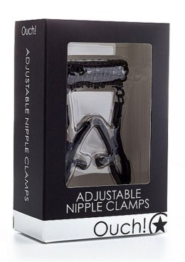 Adjustable Nipple Clamps - Black Boss of toys