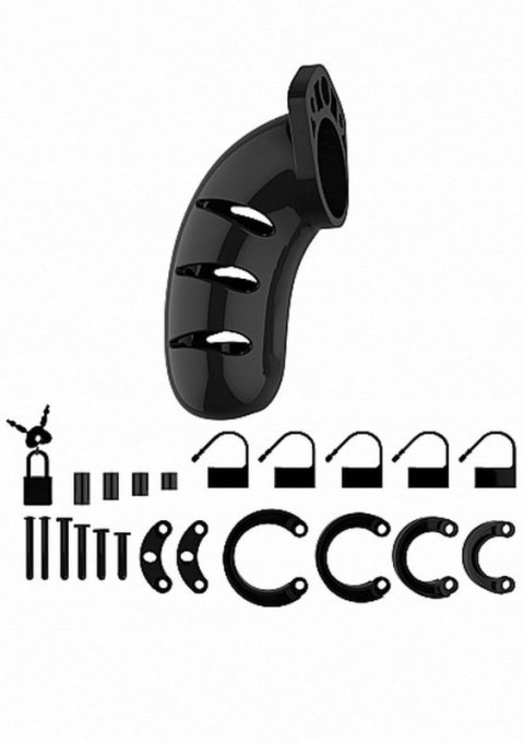 Model 03 - Chastity - 4.5"" - Cock Cage - Black Boss of toys