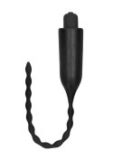 E-Stimulation Vibrating Urethral Sounding Plug - Black Boss of toys