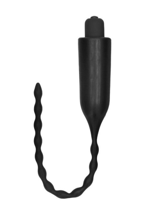 E-Stimulation Vibrating Urethral Sounding Plug - Black Boss of toys