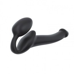 SEMI-REALISTIC BENDABLE STRAP-ON BLACK - S Boss of toys