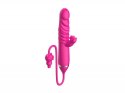 Tongue licking Triple Stimulation Thrusting Vibrator Boss of toys