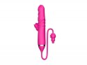 Tongue licking Triple Stimulation Thrusting Vibrator Boss of toys