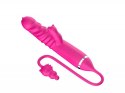 Tongue licking Triple Stimulation Thrusting Vibrator Boss of toys