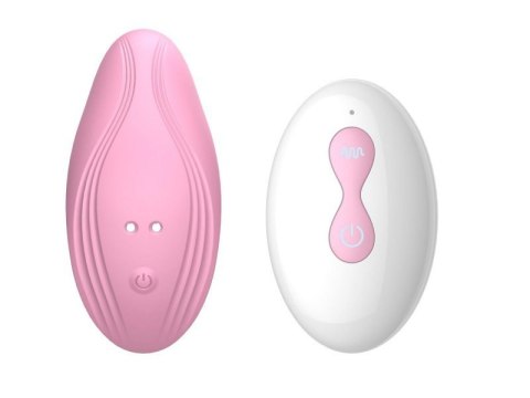 Ultrathin Wearable remote mini vibe PINK Boss of toys