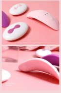 Ultrathin Wearable remote mini vibe PINK Boss of toys