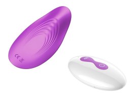 Ultrathin Wearable remote mini vibe PURPLE Boss of toys