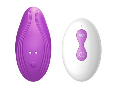 Ultrathin Wearable remote mini vibe PURPLE Boss of toys