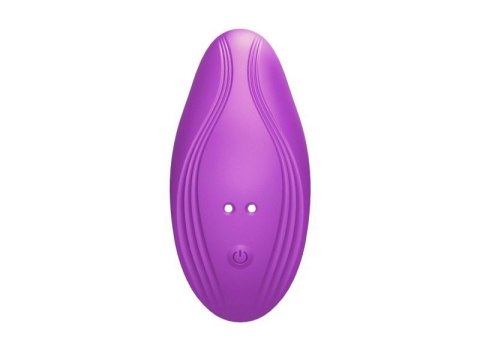 Ultrathin Wearable remote mini vibe PURPLE Boss of toys