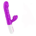 Wibrator- SiliconeTongue Vibrator, USB 10 Function Boss of toys