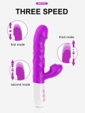 Wibrator- SiliconeTongue Vibrator, USB 10 Function Boss of toys