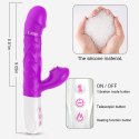 Wibrator- SiliconeTongue Vibrator, USB 10 Function Boss of toys