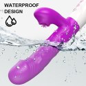 Wibrator- SiliconeTongue Vibrator, USB 10 Function Boss of toys