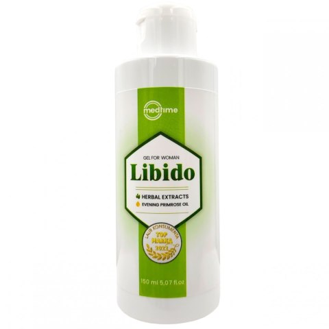 LIBIDO GEL 150ML LUBRYKANT WZMACNIAJĄCY DOZNANIA MedTime