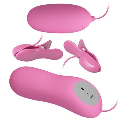 PRETTY LOVE - ELECTRIC SHOCK & VIBRO-BULLETS, 7 vibration functions 3 electric shock functions Boss of toys