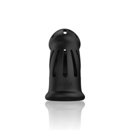 Model 27 - Ultra Soft Silicone Chastity Cage - Black Boss of toys
