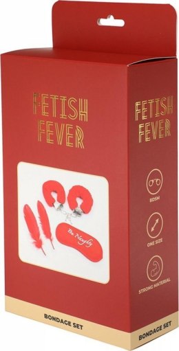 Fetish Fever - Bondage Set - 4 pieces - Red Boss of toys