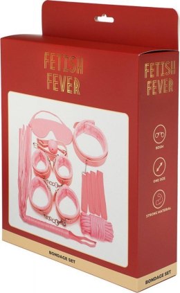 Fetish Fever - Bondage Set - 7 pieces - Pink Boss of toys