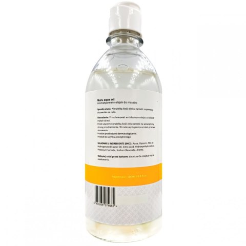 NURU AQUA OIL 500ml IDEALNY DO MASAŻU W DOMU LoveStim