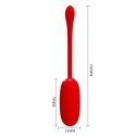 PRETTY LOVE - JULIUS EGG Red 12 function vibrations Boss of toys