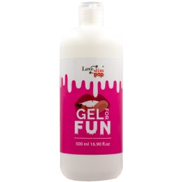 SZTUCZNA SPERMA I LUBRYKANT W JEDNYM 500 ml GEL FOR FUN LoveStim