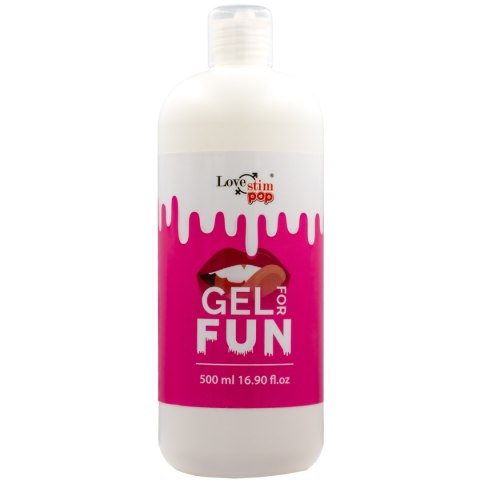 SZTUCZNA SPERMA I LUBRYKANT W JEDNYM 500 ml GEL FOR FUN LoveStim