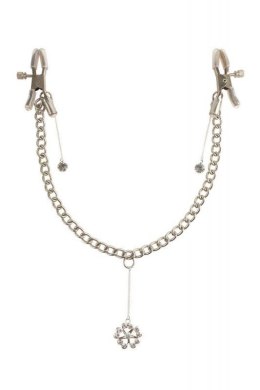 FETISH FANTASY SERIES CRYSTAL NIPPLE CLAMPS SILVER Boss of toys