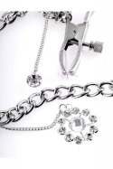 FETISH FANTASY SERIES CRYSTAL NIPPLE CLAMPS SILVER Boss of toys