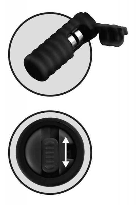 FETISH FANTASY SERIES LIMITED EDITION VIBRATING SILICONE NIPPLE LASSOS BLACK Boss of toys