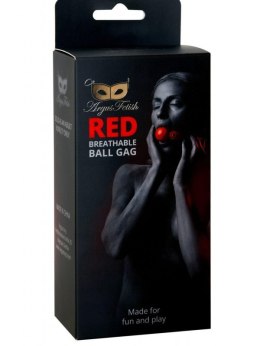 Red Breathable Ball Gag Boss of toys