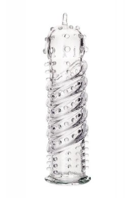 A-TOYS, Penis Sleeve, TPR, Transparent, 15.5 cm Boss of toys