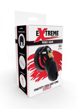 Chastity Cock Cage Slicone L Black Boss of toys