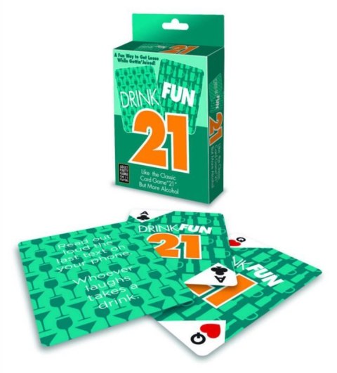 Drink Fun 21, Card Game Boss of toys