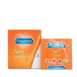 Pasante Flavours/Taste Condoms 3 psc Boss of toys