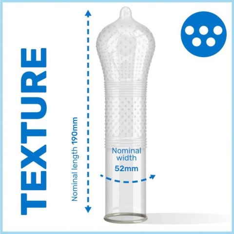 Pasante Ribs & Dots/Intensity Condoms 3 pcs Boss of toys