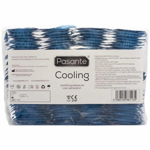 Pasante Cooling Condoms Bulk Packs 144 pcs Boss of toys