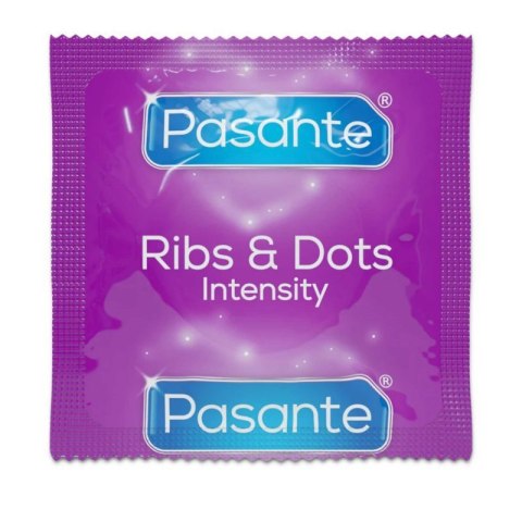 Pasante Ribs & Dots/Intensity Condoms 12 pcs Boss of toys