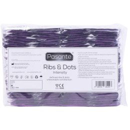 Pasante Ribs & Dots/Intensity Condoms Bulk Packs 144 pcs Boss of toys