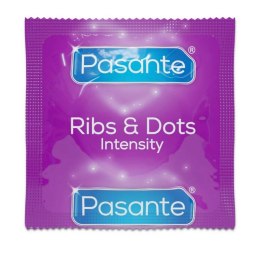 Pasante Ribs & Dots/Intensity Condoms Bulk Packs 144 pcs Boss of toys