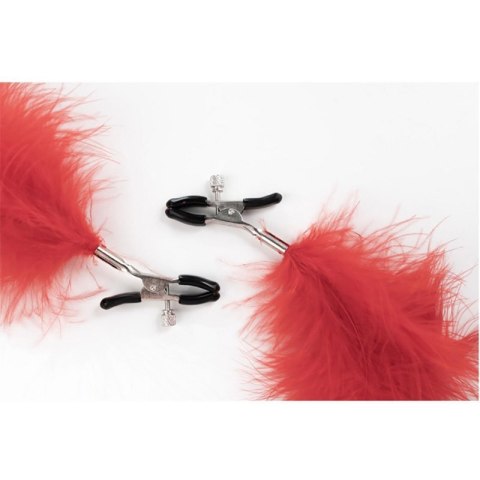 Feather nipple clamps with adjustable
pressure, and soft comfortable pads Boss of toys
