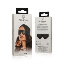 Bedroom Fantasies - Faux Leather Blindfold Black Boss of toys