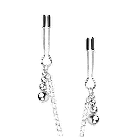 Bedroom Fantasies - Nipple and Clitoris Clamps Silver Boss of toys